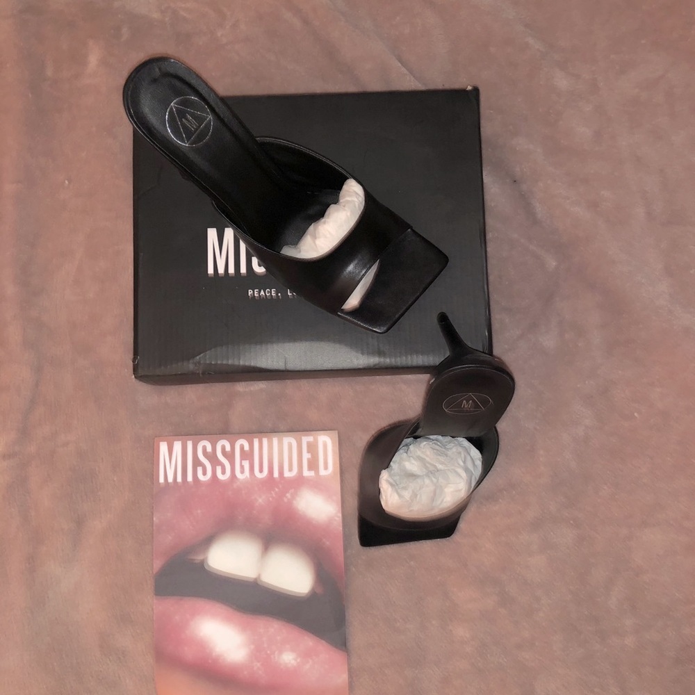 Square Toe Mules x Missguided